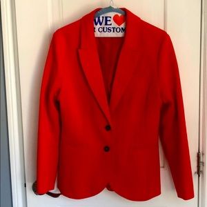 H&M  Red Blazer - size 12 never worn
